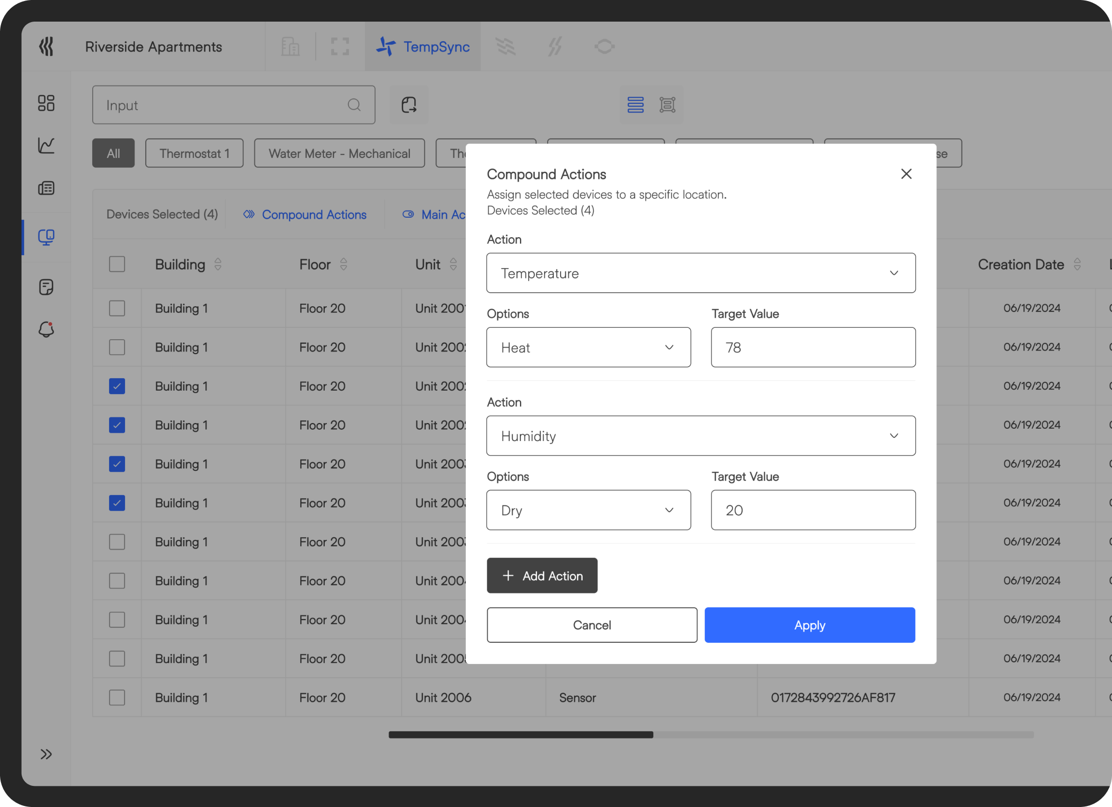 Setting Comfort at your Convenience